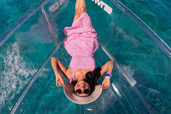 1-hour Clear Boat Tour in Nichupte Lagoon from Cancun - Getting there and making the most of your day