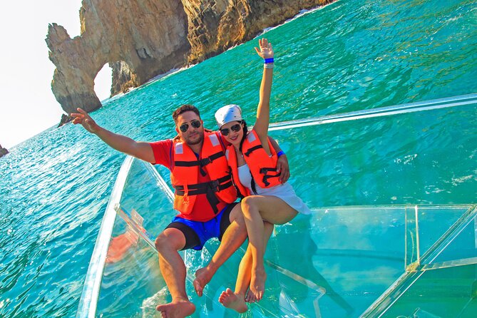 1 hour Private Navigation in Transparent Boat Arco de Los Cabos - The Photo Question: What If You Want to Take Great Phone Shots?