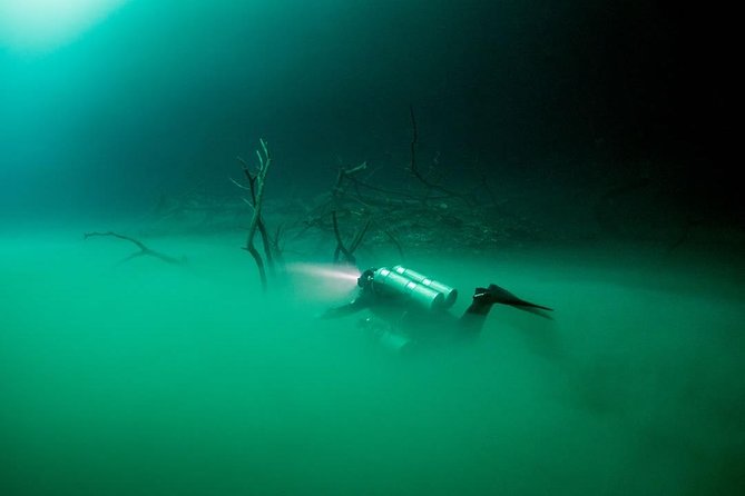 2 cenote divings (including one deep diving) for advanced divers in Tulum - Meeting at 8:00 am in Tulum Centro: logistics that affect your comfort