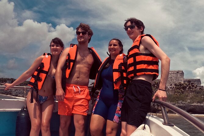 2-Hour Snorkeling in Two Spots of Tulum's Reef - From the sea, you get Mayan ruins views before the snorkel