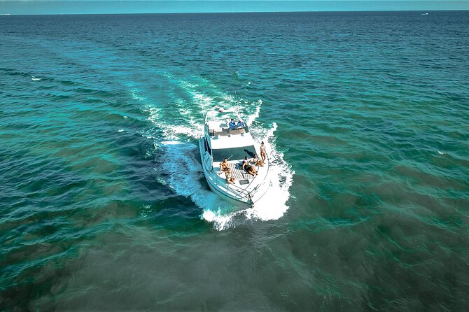 2 Hour Sunset - 47' Azimut, Tulum, Playa del Carmen, Riviera Maya - The sunset portion: expect party cove vibes, not open-ocean miles