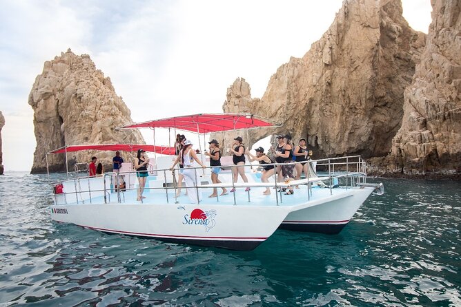 2 Hour Sunset Tour on Catamaran in Cabo San Lucas - Cruising the Pacific Side: Divorce Beach and Seasonal Whale Watching