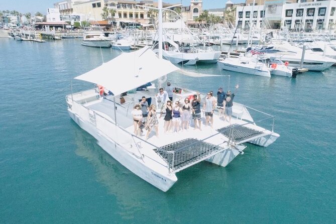 3 hour Snorkeling and Catamaran in Cabo San Lucas - Chileno Bay Los Cabos: snorkeling, paddleboard, or kayak, depending on the boat