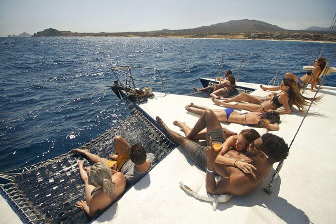 3 hour Snorkeling and Catamaran in Cabo San Lucas - Drinks, snacks, and the real-world food situation after the swim