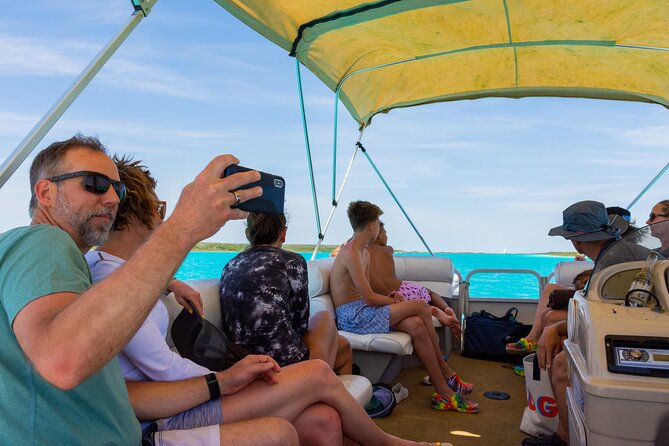 3 hr Pontoon Tour with access to Beach Club and Free Kayaks - The Bacalar Portion: Lagoon Corners, Local History, and Stromatolites