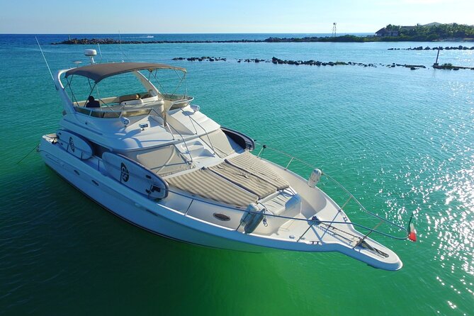 4 Hour - 51' Sea Ray, Tulum, Playa del Carmen, Riviera Maya - Inha Reef Snorkeling: Gear, Guide, and Time in the Water