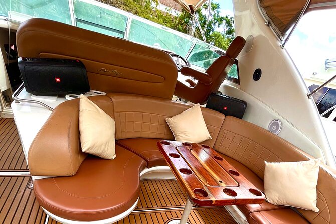 4 hours - Private 48ft Yacht all inclusive in Tulum and Playa del Carmen - Playa Del Carmen Views from the Water: The Stop That Feels Extra Local
