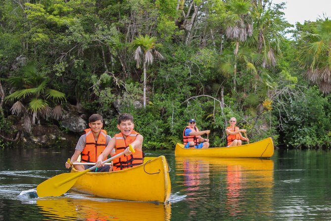 4 Private Cenotes, Zip-Lines, Canoes & Mayan Village with Delicious Lunch - Key highlights that make this Tankah tour special