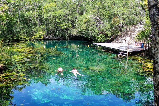 4 Private Cenotes, Zip-Lines, Canoes & Mayan Village with Delicious Lunch - Canoes and cave swimming: the slower part that makes the day feel worth it