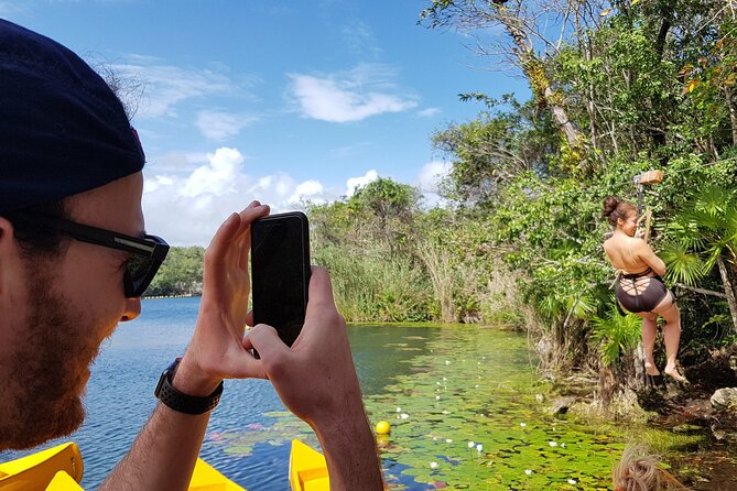 4 Private Cenotes, Zip-Lines, Canoes & Mayan Village with Delicious Lunch - Optional add-on: extending with Tulum ruins