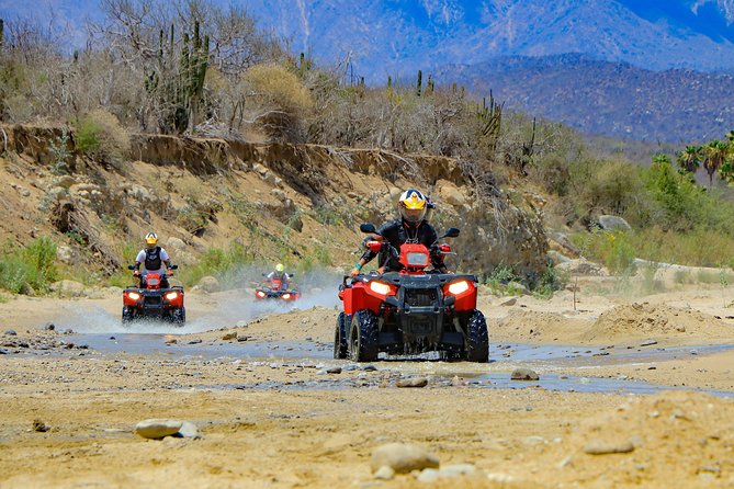 4x4 ATV Adventure with Tequila Tasting and Mexican Buffet Lunch - The Ride Itself: Dusty Trails, Arroyos, Shallow Canyons, and Ocean Views