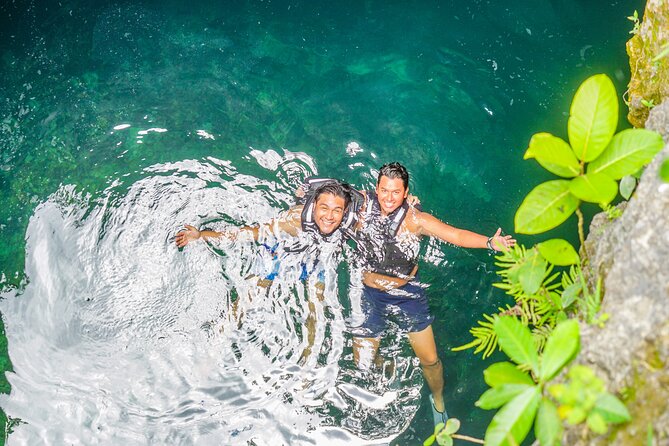 Action-packed Cancun ATV tour, Ziplines, Cenote, Lunch and More - Cenote swim and exploration: the best cooldown in the itinerary