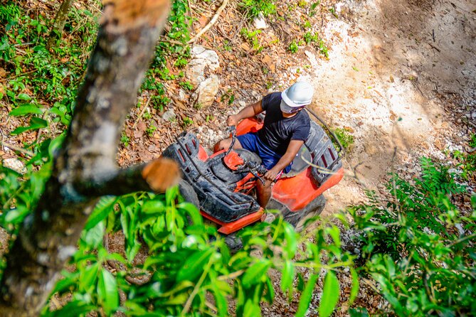 Action-packed Cancun ATV tour, Ziplines, Cenote, Lunch and More - Pickup and return timing in Cancun and Puerto Morelos