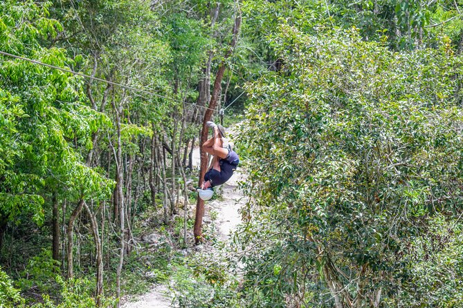 Action-packed Cancun ATV tour, Ziplines, Cenote, Lunch and More - Stop 1 in Puerto Morelos: what your day feels like on arrival
