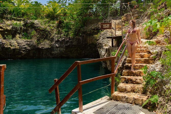 Adrenaline Adventure, Zip Line, ATV and Cenote Maya - Zip Lines, Hanging Bridges, and a Rappel: The Balance Part