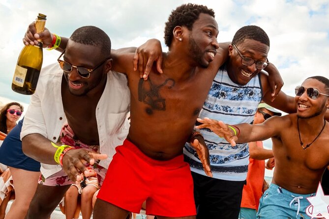 Adults only Hip Hop Sessions Boat Party Cancun - Swim Stop and Water Activities: When Cancun Lets You Get Wet