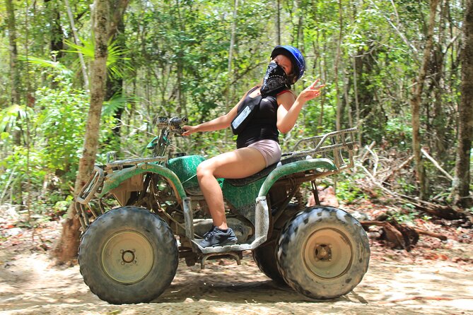 Adventure in the Mayan Jungle with ATV and Zip Line in Tulum - Mayan Ceremony Demo and Lunch: The Culture Piece Without the Museum Mood