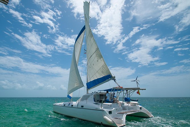 Afternoon Half-Day Catmaran Sailing and Snorkel Adventure - Isla Mujeres free time: 2 hours to wander, beach-hop, or grab a golf cart