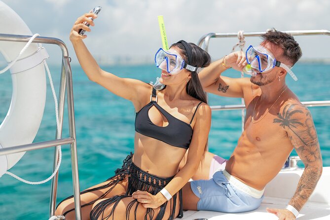 All Inclusive Isla Mujeres Catamaran - The Sunset Cruise Home: Piña Coladas and Views