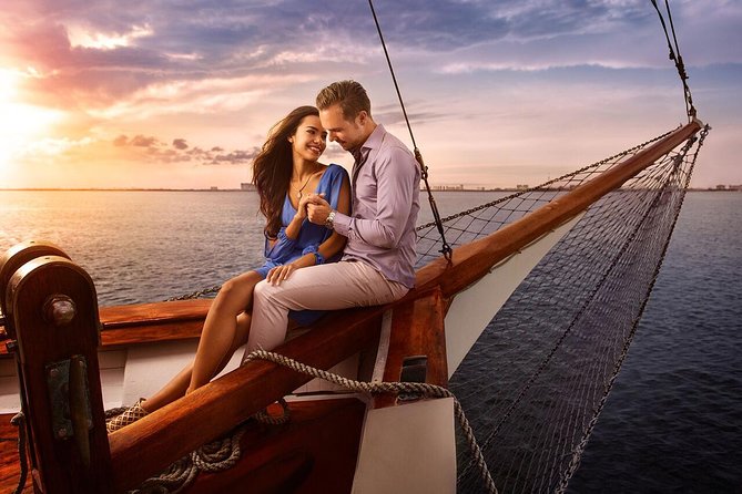 Amazing Romantic Dinner on a Spanish Galeon with Saxophone Music - Why the Nichupte Lagoon sunset dinner on a Spanish galleon feels special