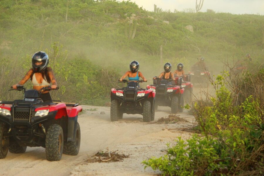 ATV Adventure in Rancho San Cristobal Cabo San Lucas - Guide energy: Reyes, Pablo, Oscar, Joaquin, and Noel