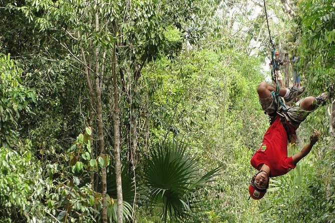 ATV Adventure, Interactive Bridges, Ziplines, Cenote and Lunch - Lunch, tacos, tequila tasting, and the Mayan performance