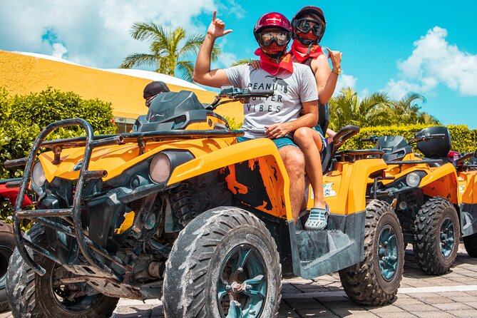 ATV Adventure to Jade Cavern with transfer - ATV Trail Time: Single vs Double, Rocky vs Muddy