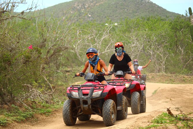 ATV, Beach and Desert Adventure with Tequila Tasting - Entering The Adventure: Pickup, Gear, and ATV Comfort