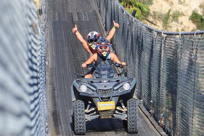 ATV Off-Road Experience: Cross the Wooden Bridge, Feel the Thrill - Cabo ATV at Wild Canyon Adventures: what makes this ride special