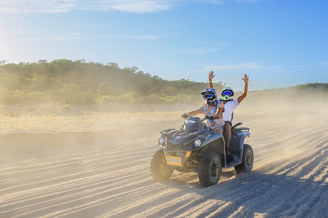 ATV Off-Road Experience: Cross the Wooden Bridge, Feel the Thrill - Getting kitted up fast, then learning the ATV basics