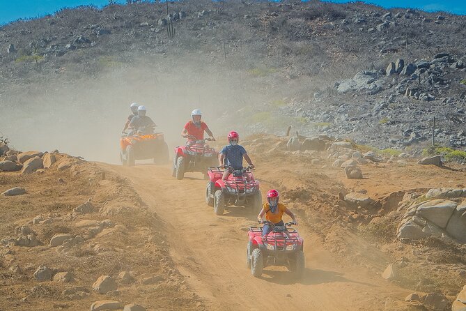 ATV Single in Cabo San Lucas /2 Hours/ migriño beach and desert - The ride route: desert, mountains, dunes, and sea views