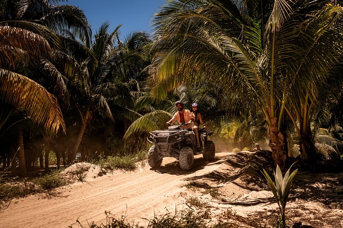 ATV with Speedboat, Waverunner, or Parasailing - Your first stop is Maroma Beach, with built-in beach time