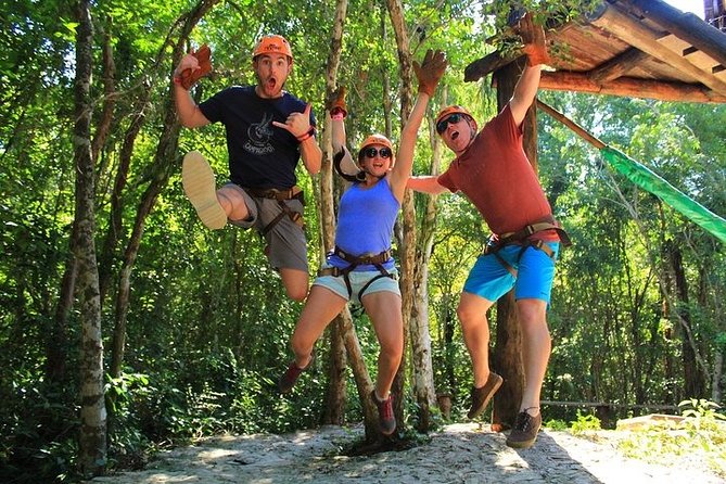 ATV & Zip Lines Single From Playa del Carmen - Zip Lines Above the Jungle: Fast Runs with Provided Safety Equipment