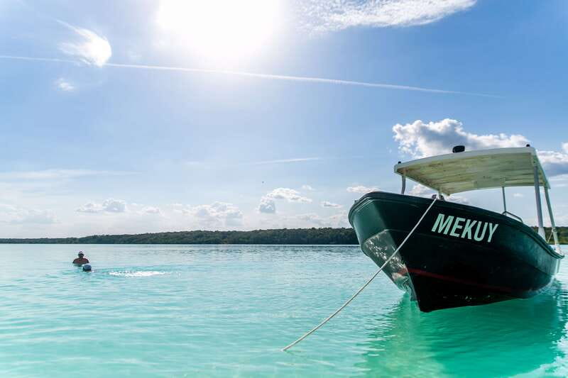 Bacalar: 3 Hour Boat Trip with Swimming & Drinks - The Stromatolite Barrier: tiny life with big significance