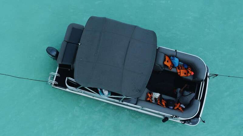 Bacalar: 3-hr Pontoon Boat Tour with Beach Club + Kayaks - 3 hours on Bacalar’s Lagoon, done the easy way