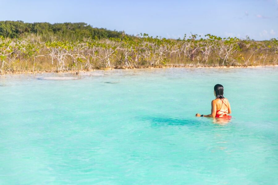 Bacalar: Private Sailboat Tour with Lagoon Swimming - The lagoon landmarks that feel like a story, not a checklist