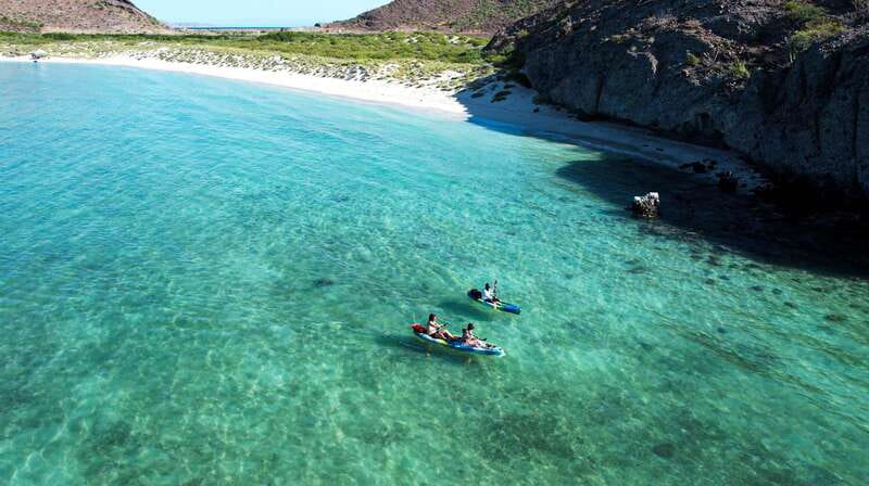Balandra Adventure: Hike, Kayak, and Snorkel - The hike from Balandra Beach to Tecolote Beach in the heat