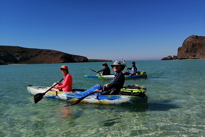 Balandra & Tecolote: hike, kayak and snorkel in paradise - Kayaking through Balandra waters: tandems, life jackets, and wildlife spotting