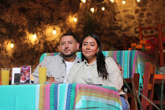 Balloon flight + Breakfast in cave + Pyramids + Pick up CDMX. - La Cueva Teotihuacán Cave Breakfast: Atmosphere Plus Timing Reality