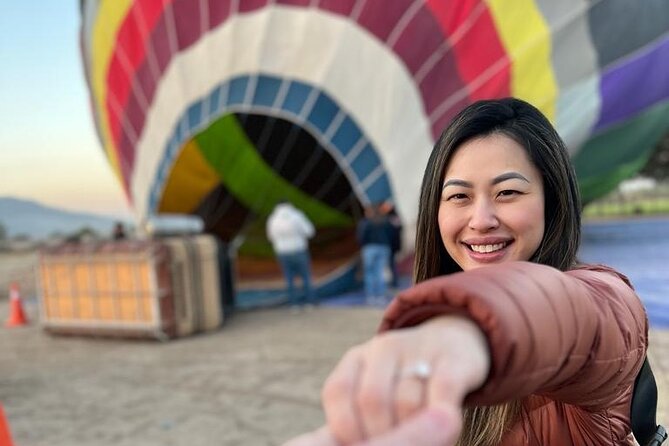 Balloon flight + pick up in CDMX + Breakfast in Cave + Pyramids - Teotihuacan time on your own: 1.5 hours and one key fee