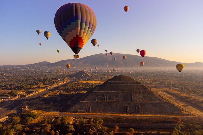 Balloon flight + pick up in CDMX + Breakfast in Cave + Teotihuacan - Key highlights that matter before you go