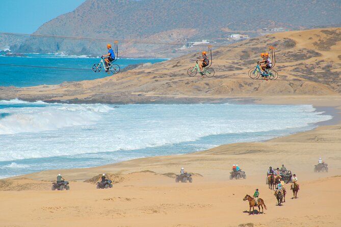 Beach ATV Adventure, Free Horseback Ride, and Sky Bike Experience - Timing slots, total time on the ground, and the patience test