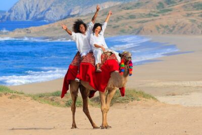 Beach Camel Ride and Encounter in Cabo