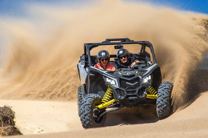 Beach Camel Ride and Sky Bike in Cabo - Cabo desert, sky views, and a camel ride at Playa Migriño