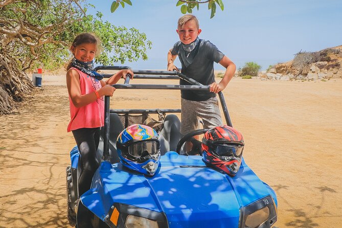 Beach CAN-AM SXS X3 and Horseback Ride in Cabo - The SXS ride: age rules, easy terrain, and why sharing matters
