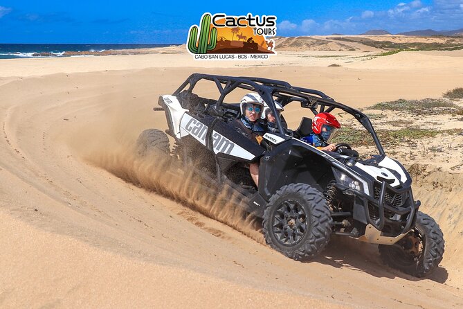 Beach UTV Adventure with Free Camel and Horseback Ride - Where it all starts: Cactus Tours, aviary time, then safety gear