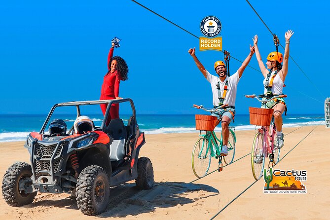 Beach UTV and Sky Bike Combo in Cabo - The Cabo Combo That Packs In More Than One Activity