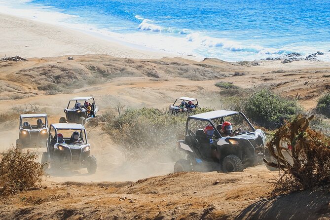 Beach UTV and Sky Bike Combo in Cabo - Playa Migriño Beach: Pacific Sands, Winter Whales, and Sunset Time
