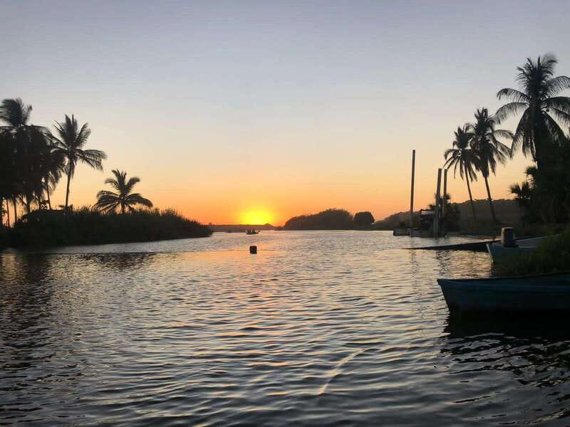 BIOLUMINESCENCE IN PUERTO ESCONDIDO - The ride to El Zapotal and the first glow from the boat