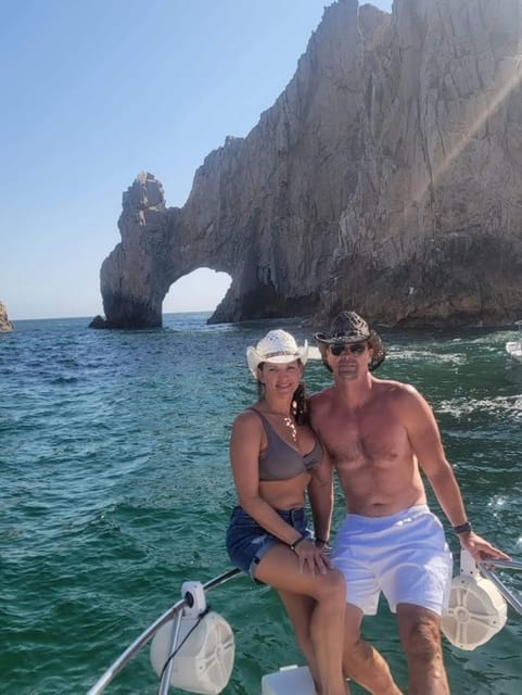 Cabo: Arch, Whales, Snorkel Tour - Food & Drinks 1-20 people - Comfort, crew names, and the private-group feel